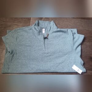 Mens Half Zip Sweater - Old Navy - Blue/Green - Size Large